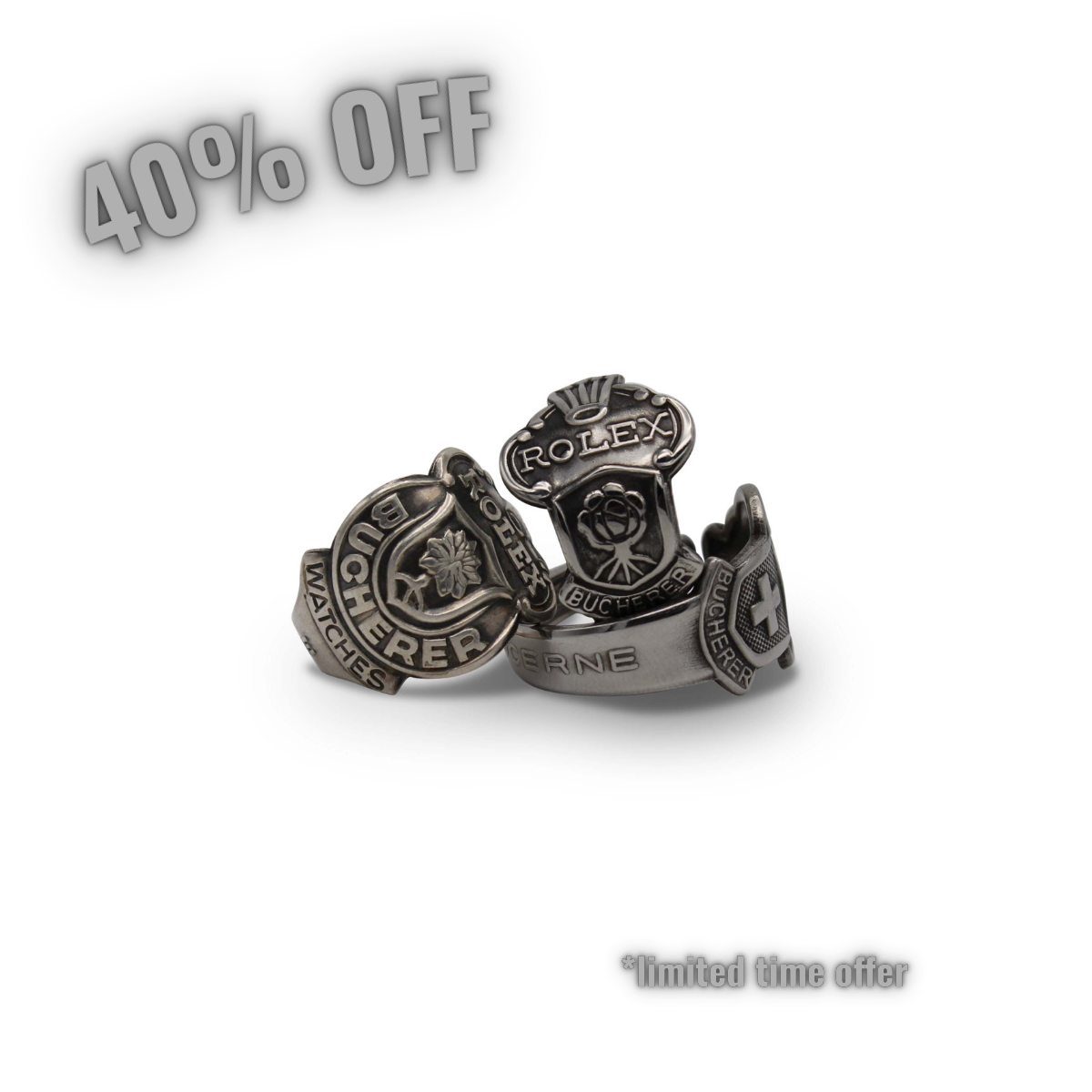 Rolex Spoon Rings