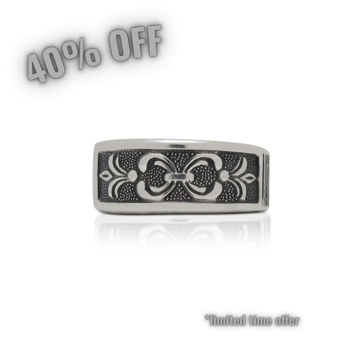 New Orleans Spoon Ring